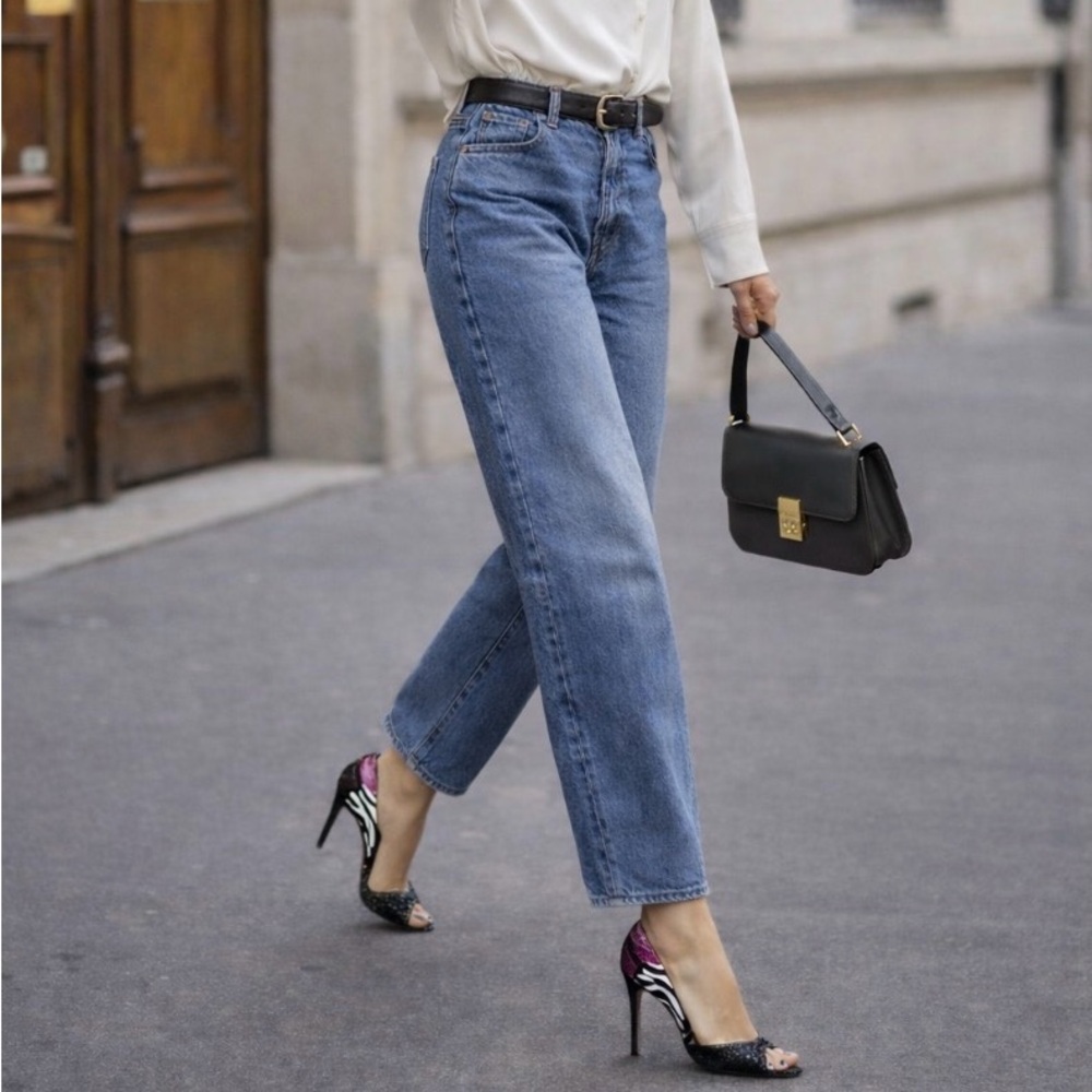 Jimmy Choo d’orsay Black and Pink Women's Peep Toe Heels Authentic